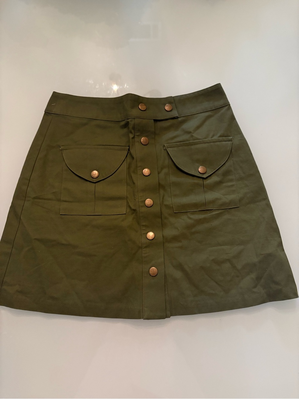 Olive Green Skirt